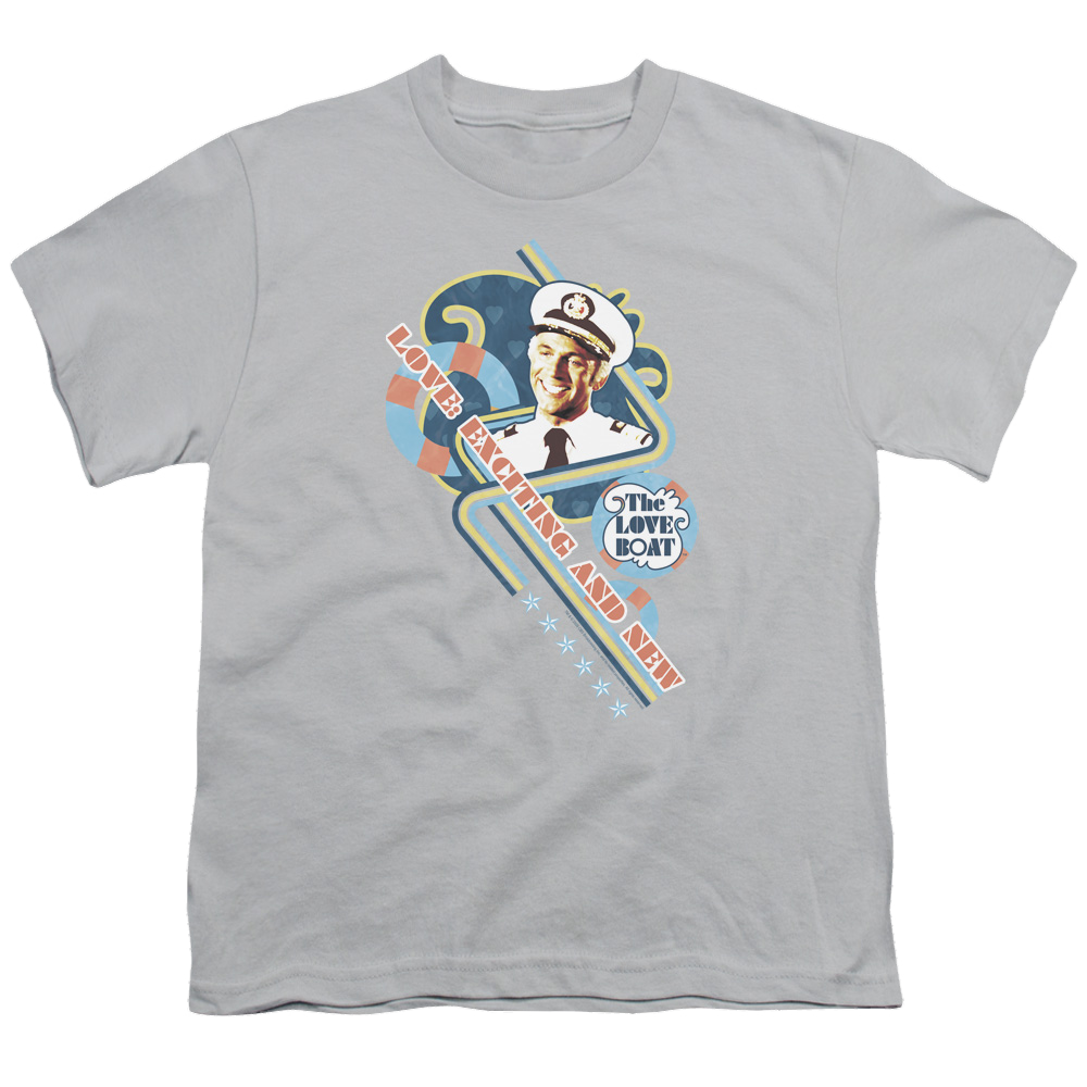 Love Boat, The Exciting And New - Youth T-Shirt Youth T-Shirt (Ages 8-12) The Love Boat   