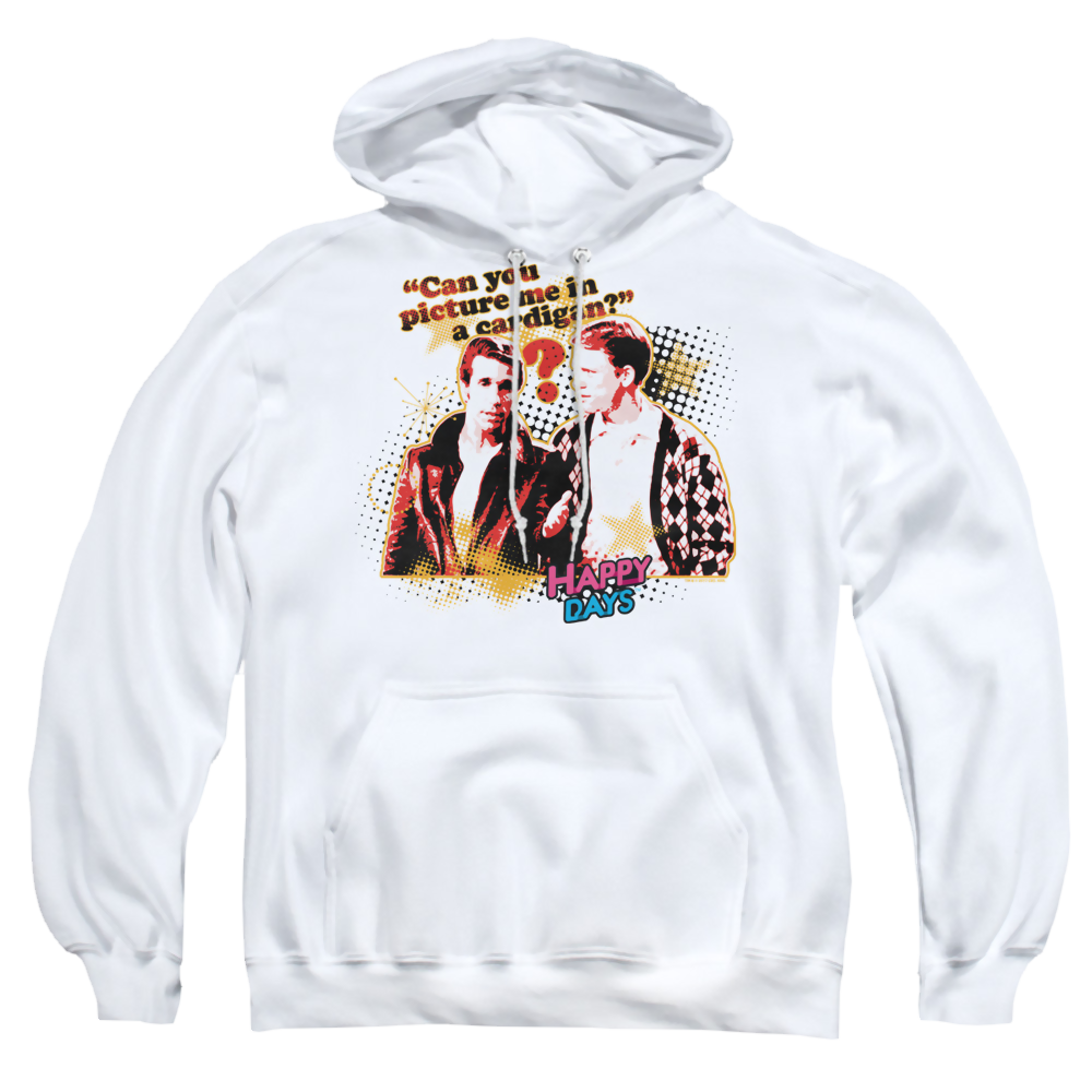Happy Days No Cardigans Pullover Hoodie Pullover Hoodie Happy Days   