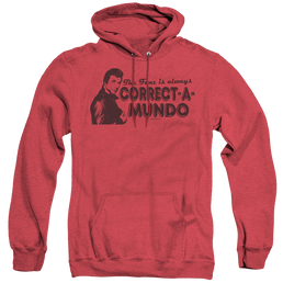 Happy Days Correct A Mundo - Heather Pullover Hoodie Heather Pullover Hoodie Happy Days   