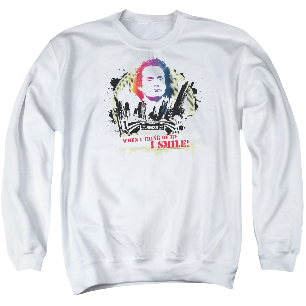 Taxi Smiling Jim - Men's Crewneck Sweatshirt Men's Crewneck Sweatshirt Taxi   