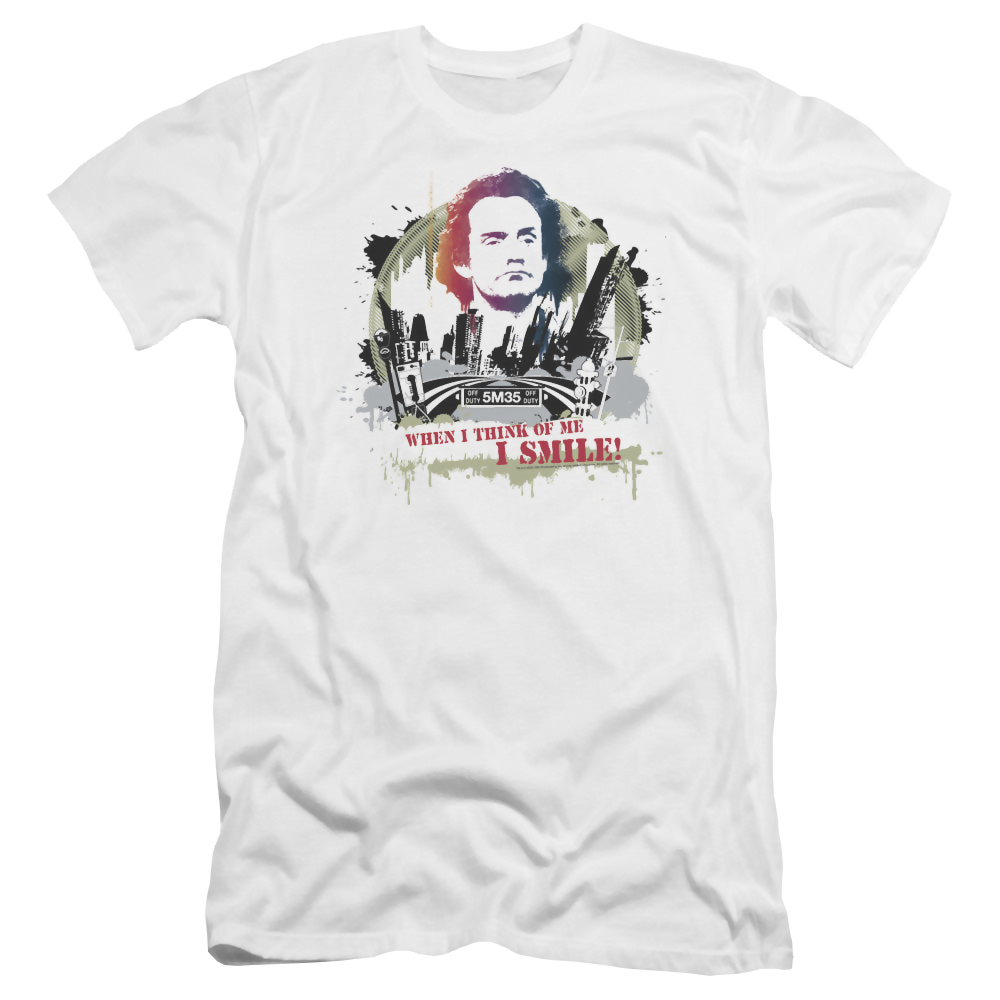 Taxi Smiling Jim - Men's Premium Slim Fit T-Shirt Men's Premium Slim Fit T-Shirt Taxi   
