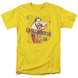 Taxi Caged Animal - Men's Regular Fit T-Shirt Men's Regular Fit T-Shirt Taxi   
