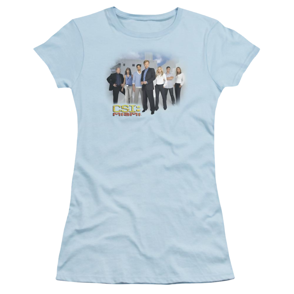 CSI Miami Cast - Juniors T-Shirt Juniors T-Shirt CSI   
