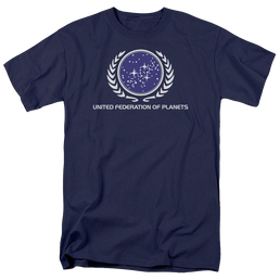 Star Trek United Federation Logo Men's Regular Fit T-Shirt Men's Regular Fit T-Shirt Star Trek   