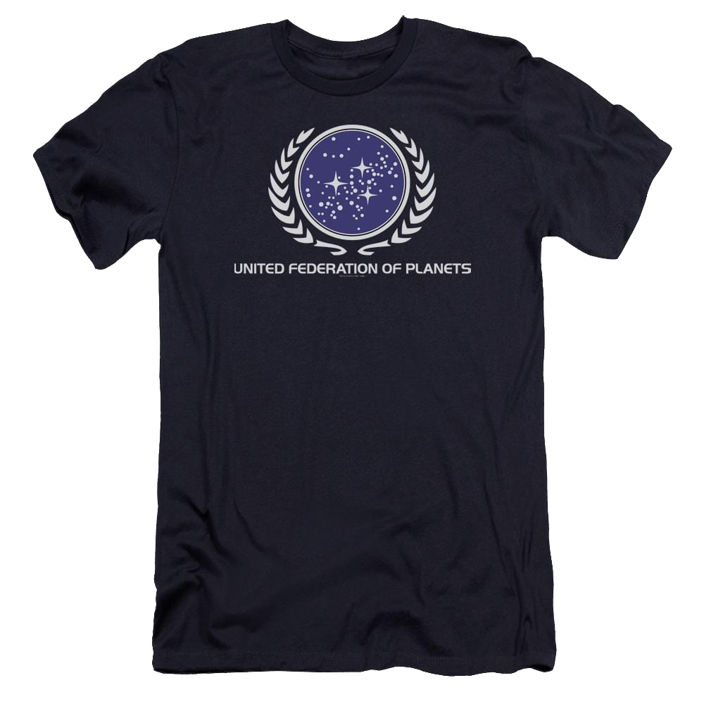 Star Trek United Federation Logo Men's Premium Slim Fit T-Shirt Men's Premium Slim Fit T-Shirt Star Trek   