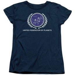 Star Trek United Federation Logo Women's T-Shirt Women's T-Shirt Star Trek   