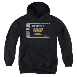 Star Trek The Next Generation Holodeck Secrets - Youth Hoodie Youth Hoodie (Ages 8-12) Star Trek   