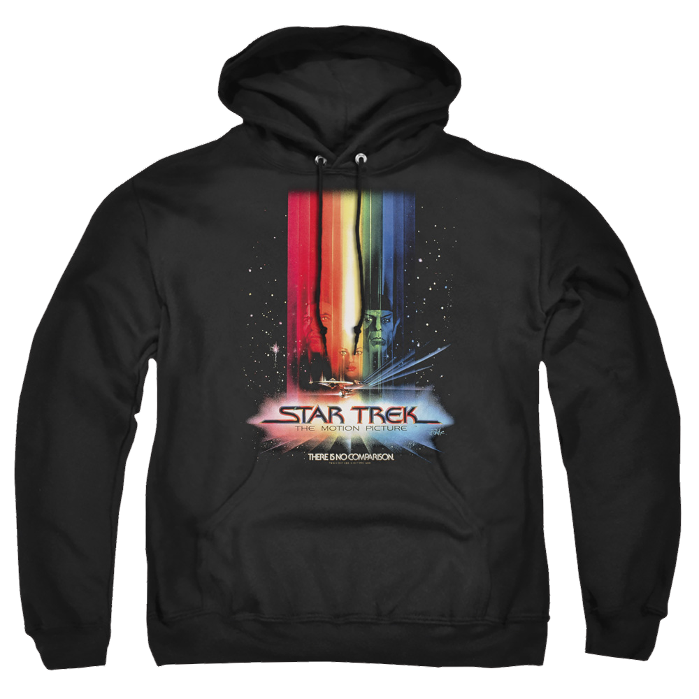 Star Trek Motion Picture Poster Pullover Hoodie Pullover Hoodie Star Trek   
