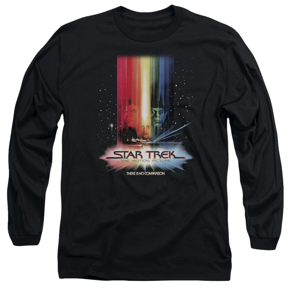 Star Trek Motion Picture Poster Men's Long Sleeve T-Shirt Men's Long Sleeve T-Shirt Star Trek   