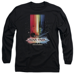 Star Trek Motion Picture Poster Men's Long Sleeve T-Shirt Men's Long Sleeve T-Shirt Star Trek   