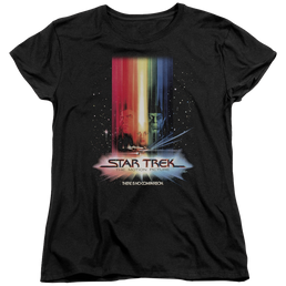 Star Trek Motion Picture Poster Women's T-Shirt Women's T-Shirt Star Trek   