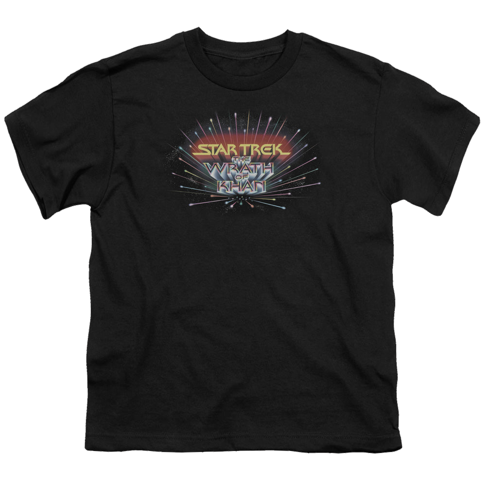Star Trek Movies Khan Logo - Youth T-Shirt Youth T-Shirt (Ages 8-12) Star Trek   