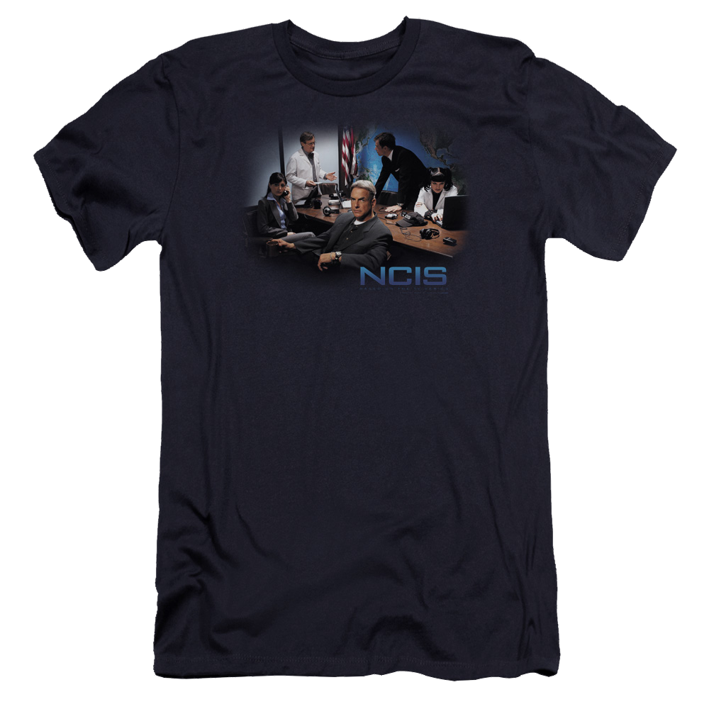 NCIS Original Cast - Men's Premium Slim Fit T-Shirt Men's Premium Slim Fit T-Shirt NCIS   