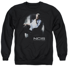 NCIS Gibbs Ponders - Men's Crewneck Sweatshirt Men's Crewneck Sweatshirt NCIS   
