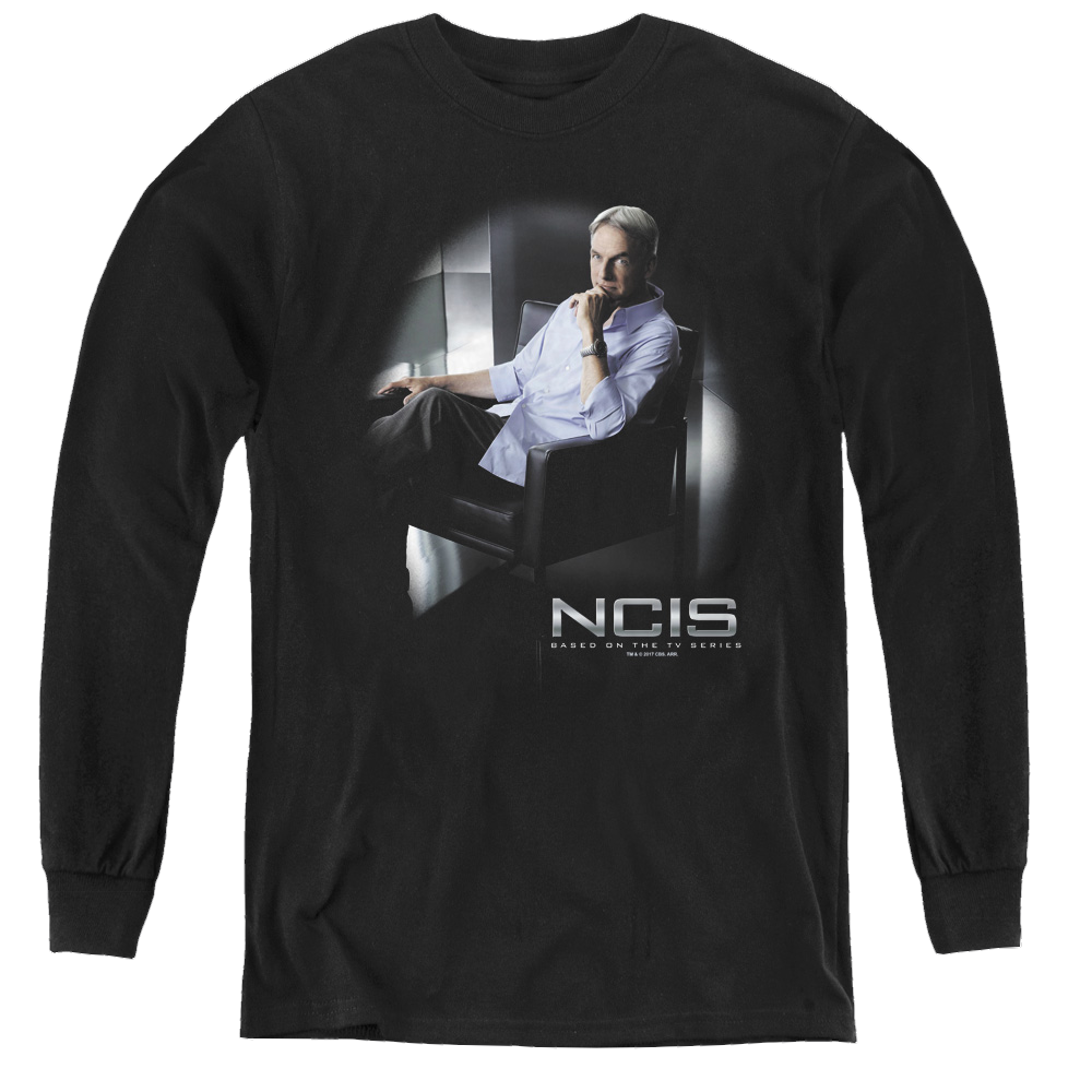 Ncis Gibbs Ponders - Youth Long Sleeve T-Shirt Youth Long Sleeve T-Shirt NCIS   