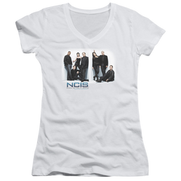 NCIS White Room - Juniors V-Neck T-Shirt Juniors V-Neck T-Shirt NCIS   