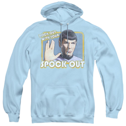 Star Trek The Original Series Spock Out - Pullover Hoodie Pullover Hoodie Star Trek   