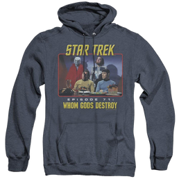 Star Trek The Original Series Episode 71 - Heather Pullover Hoodie Heather Pullover Hoodie Star Trek   