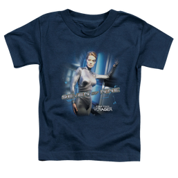 Star Trek Seven Of Nine Toddler T-Shirt Toddler T-Shirt Star Trek   