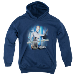 Star Trek Voyager Seven Of Nine - Youth Hoodie Youth Hoodie (Ages 8-12) Star Trek   