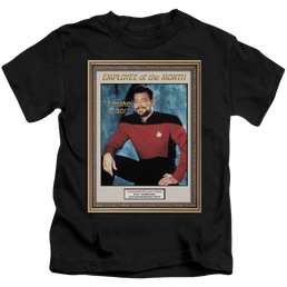Star Trek Employee Of Month Kid's T-Shirt (Ages 4-7) Kid's T-Shirt (Ages 4-7) Star Trek   