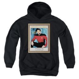 Star Trek The Next Generation Employee Of Month - Youth Hoodie Youth Hoodie (Ages 8-12) Star Trek   