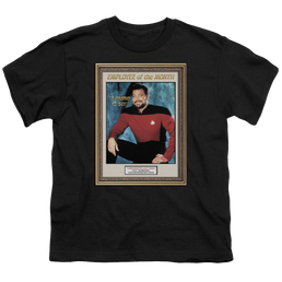 Star Trek The Next Generation Employee Of Month - Youth T-Shirt Youth T-Shirt (Ages 8-12) Star Trek   