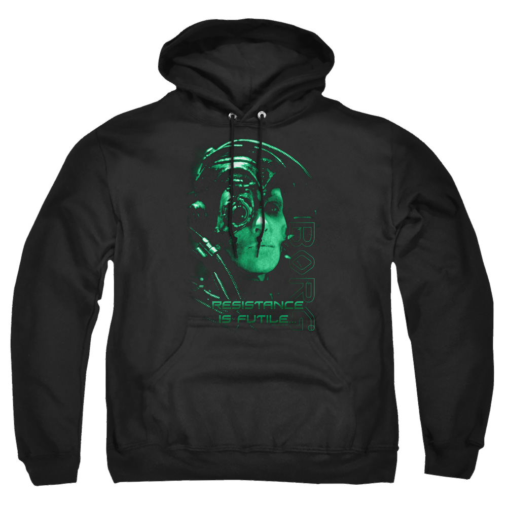 Star Trek Resistance Is Futile Pullover Hoodie Pullover Hoodie Star Trek   