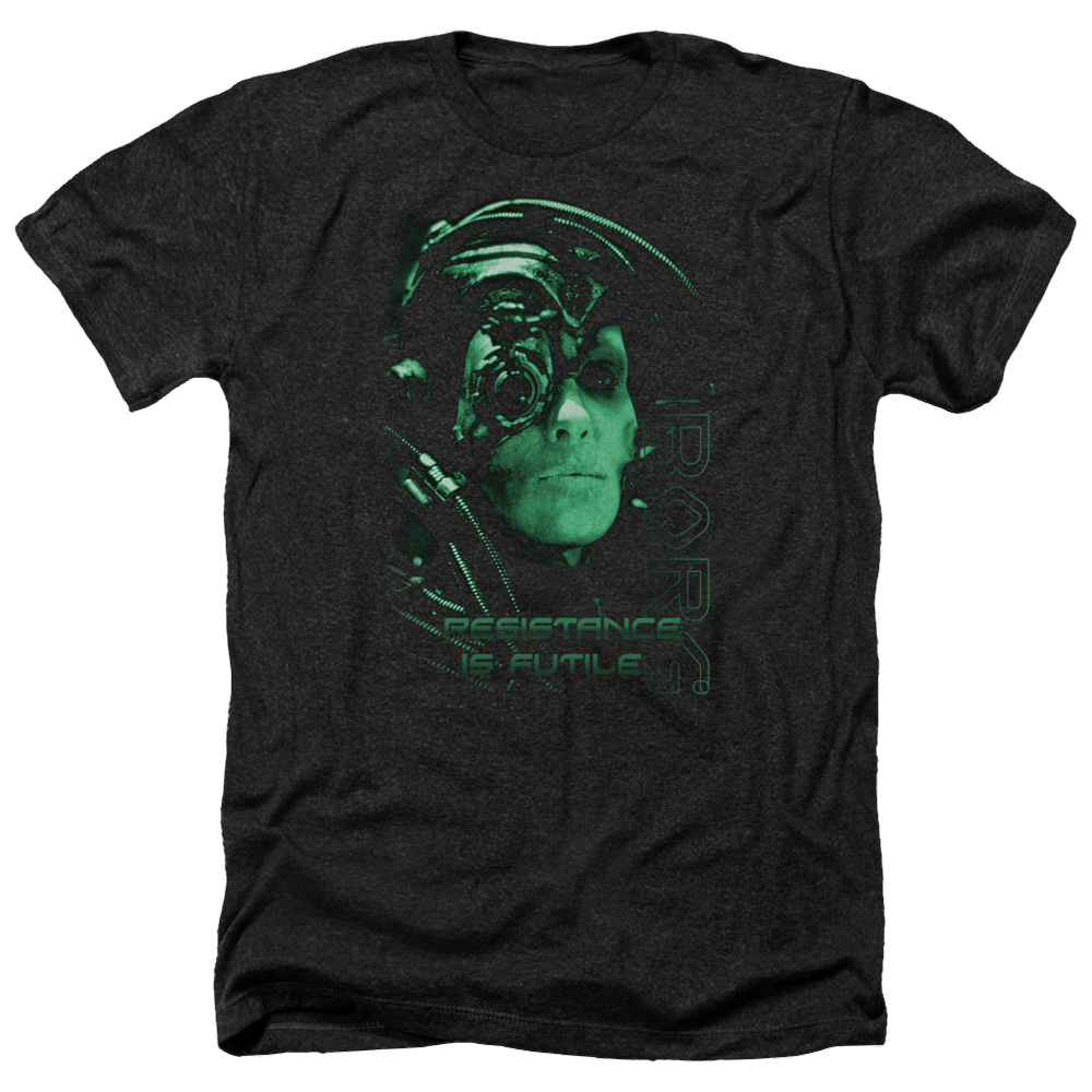 Star Trek Resistance Is Futile Men's Heather T-Shirt Men's Heather T-Shirt Star Trek   