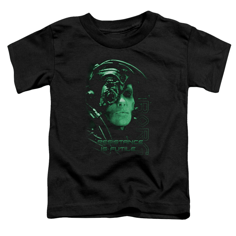Star Trek Resistance Is Futile Toddler T-Shirt Toddler T-Shirt Star Trek   