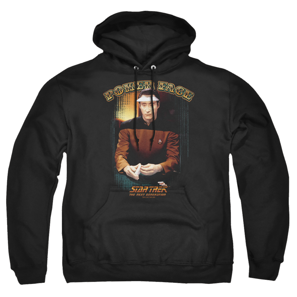 Star Trek Poker Face Pullover Hoodie Pullover Hoodie Star Trek   
