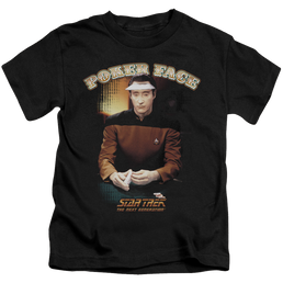 Star Trek Poker Face Kid's T-Shirt (Ages 4-7) Kid's T-Shirt (Ages 4-7) Star Trek   