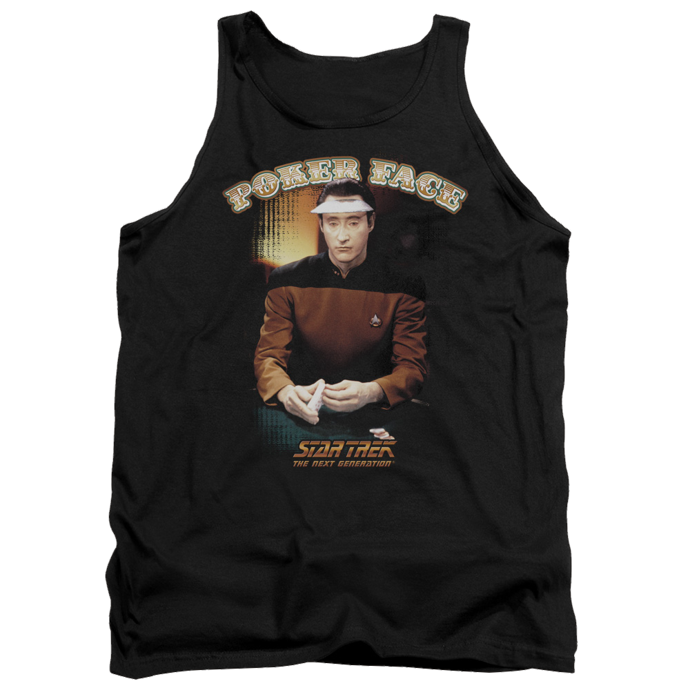 Star Trek Poker Face Men's Tank Men's Tank Star Trek   