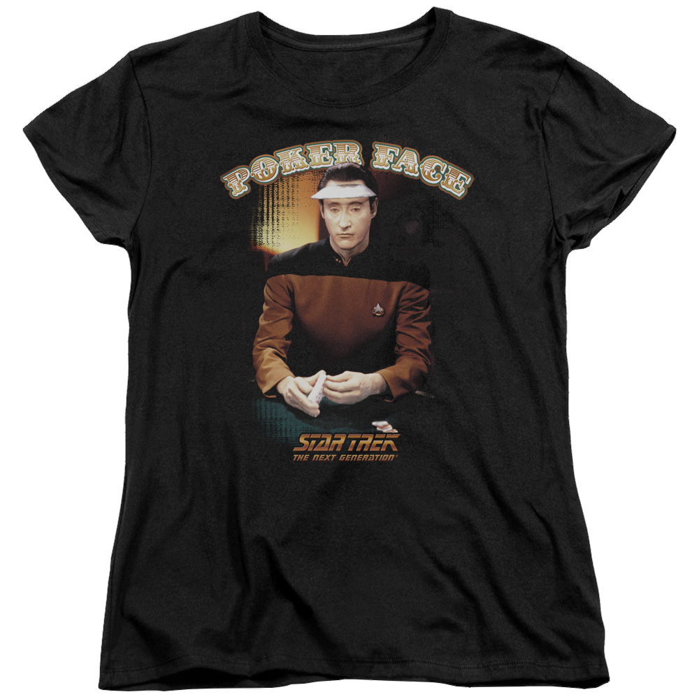 Star Trek Poker Face Women's T-Shirt Women's T-Shirt Star Trek   