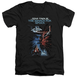 Star Trek Search For Spock(movie) Men's V-Neck T-Shirt Men's V-Neck T-Shirt Star Trek   