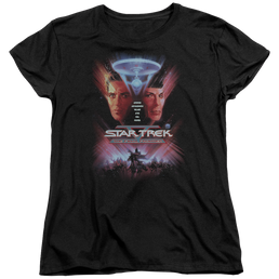 Star Trek Movies The Final Frontier(Movie) - Women's T-Shirt Women's T-Shirt Star Trek   