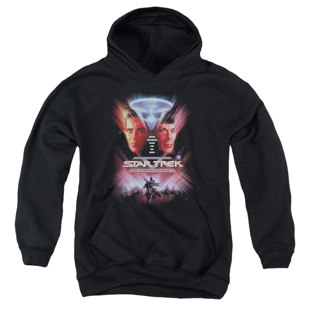 Star Trek Movies The Final Frontier(Movie) - Youth Hoodie Youth Hoodie (Ages 8-12) Star Trek   