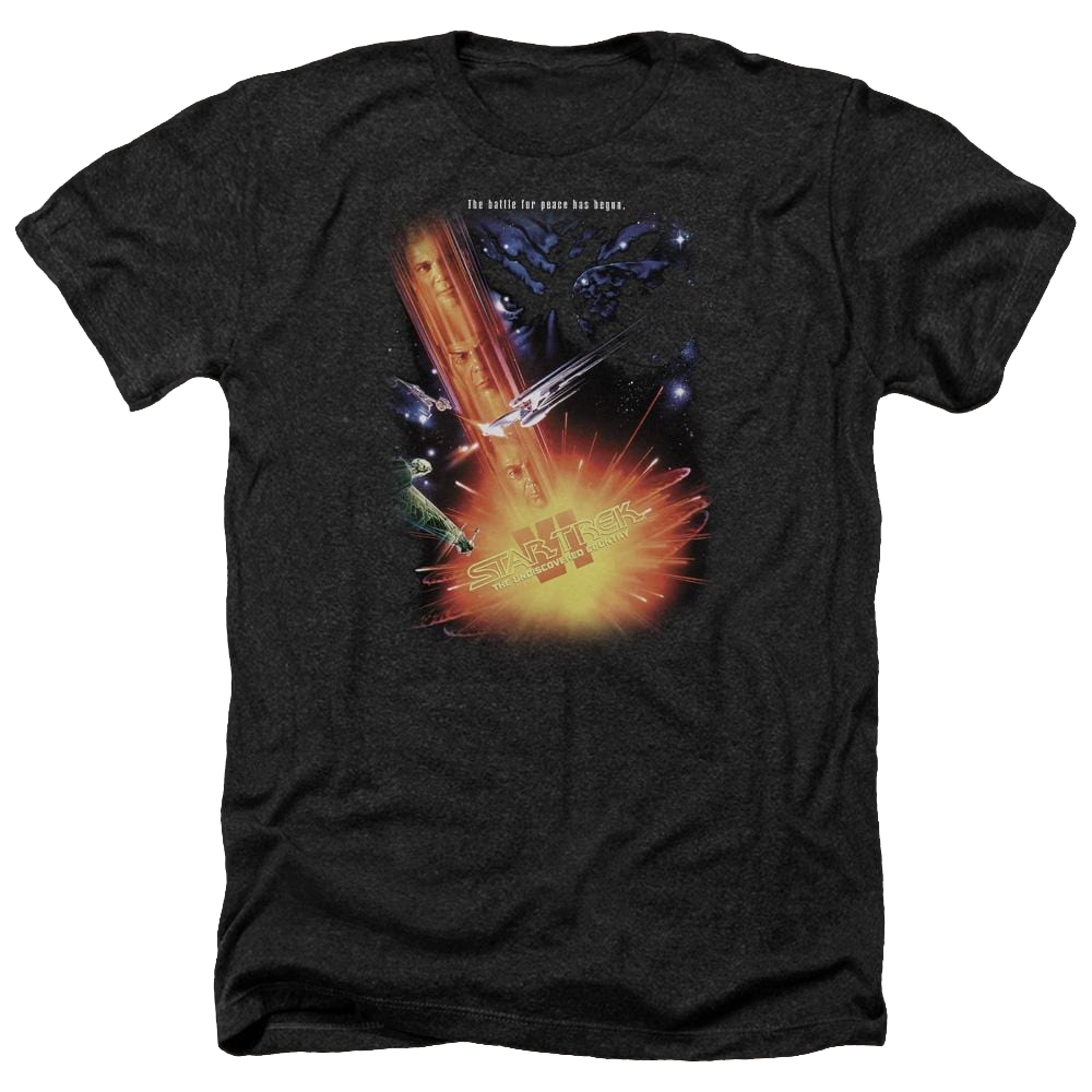 Star Trek Undiscovered Cntry(movie) Men's Heather T-Shirt Men's Heather T-Shirt Star Trek   