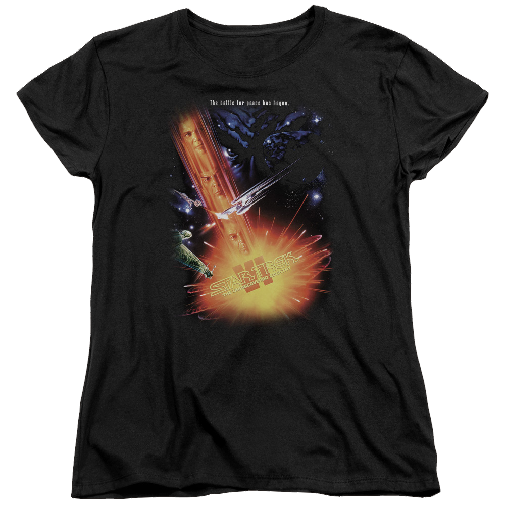 Star Trek Movies Undiscovered Cntry(Movie) - Women's T-Shirt Women's T-Shirt Star Trek   