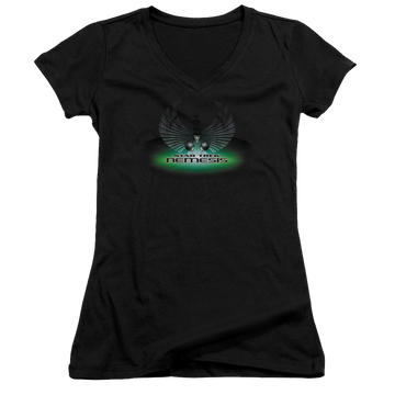 Star Trek Nemesis(movie) Juniors V-Neck T-Shirt Juniors V-Neck T-Shirt Star Trek   