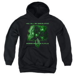 Star Trek The Next Generation Assimilate - Youth Hoodie Youth Hoodie (Ages 8-12) Star Trek   