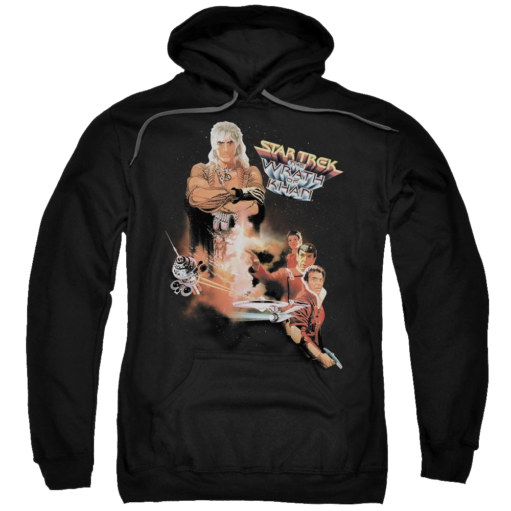 Star Trek Wrath Of Khan(movie) Pullover Hoodie Pullover Hoodie Star Trek   