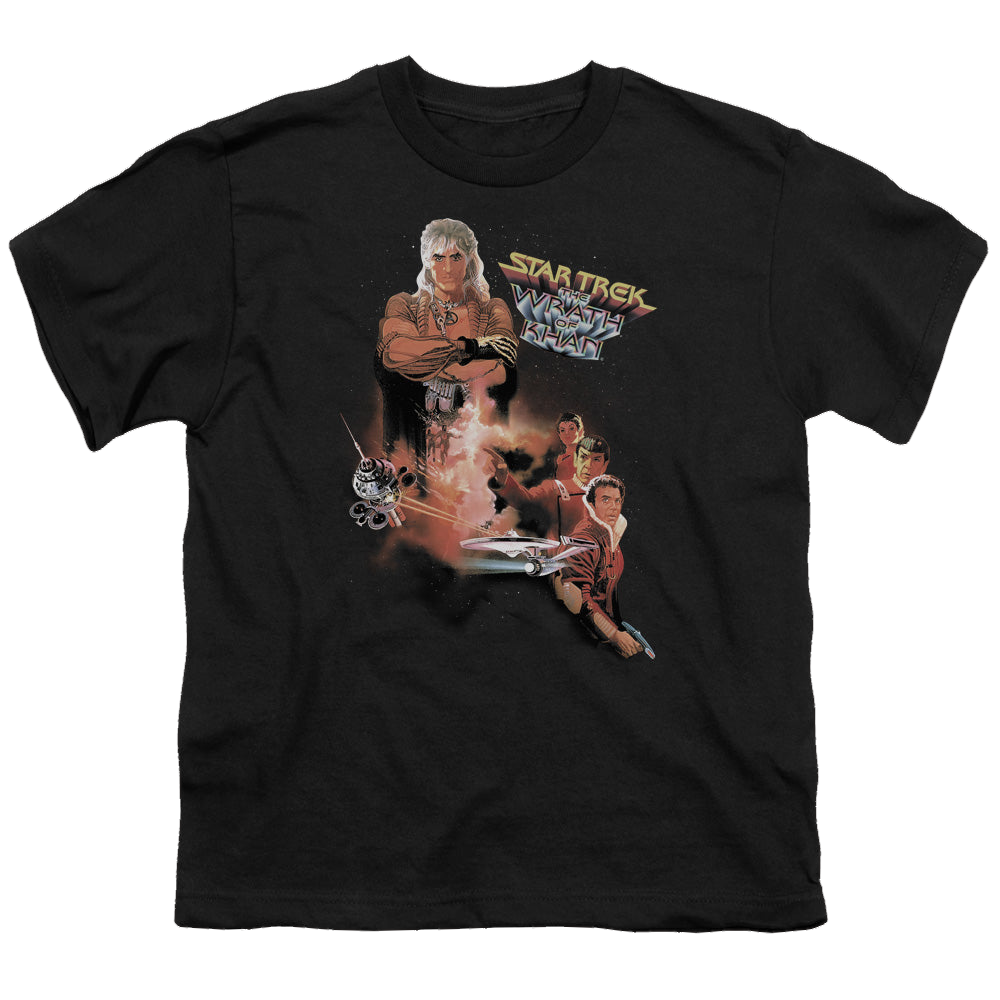 Star Trek Movies Wrath Of Khan(Movie) - Youth T-Shirt Youth T-Shirt (Ages 8-12) Star Trek   