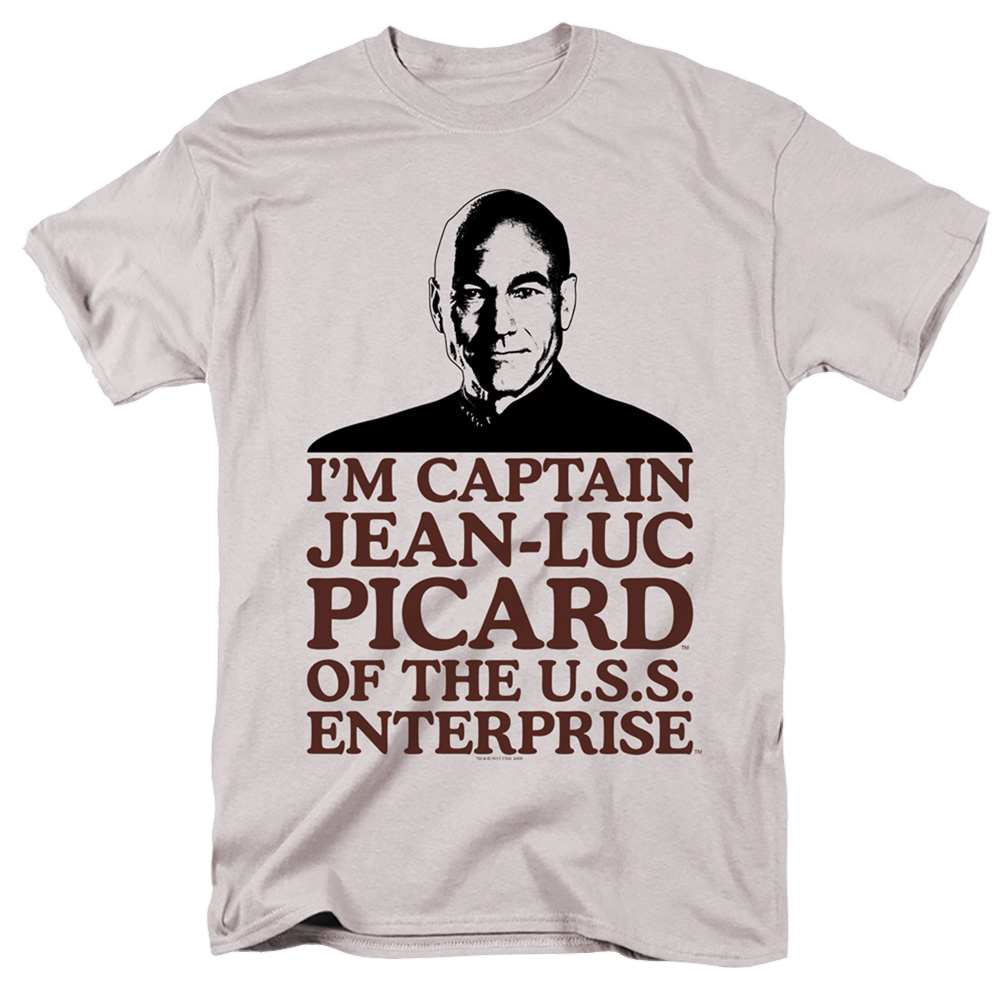 Star Trek The Next Generation Im Captain - Men's Regular Fit T-Shirt Men's Regular Fit T-Shirt Star Trek   