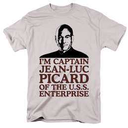 Star Trek The Next Generation Im Captain - Men's Regular Fit T-Shirt Men's Regular Fit T-Shirt Star Trek   