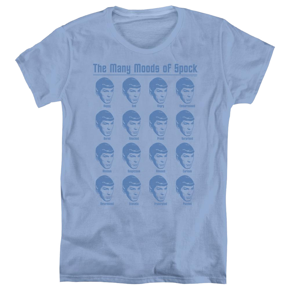 Star Trek The Original Series Many Moods Of Spock - Women's T-Shirt Women's T-Shirt Star Trek   