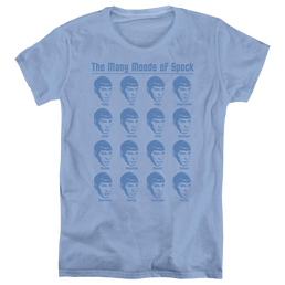 Star Trek The Original Series Many Moods Of Spock - Women's T-Shirt Women's T-Shirt Star Trek   