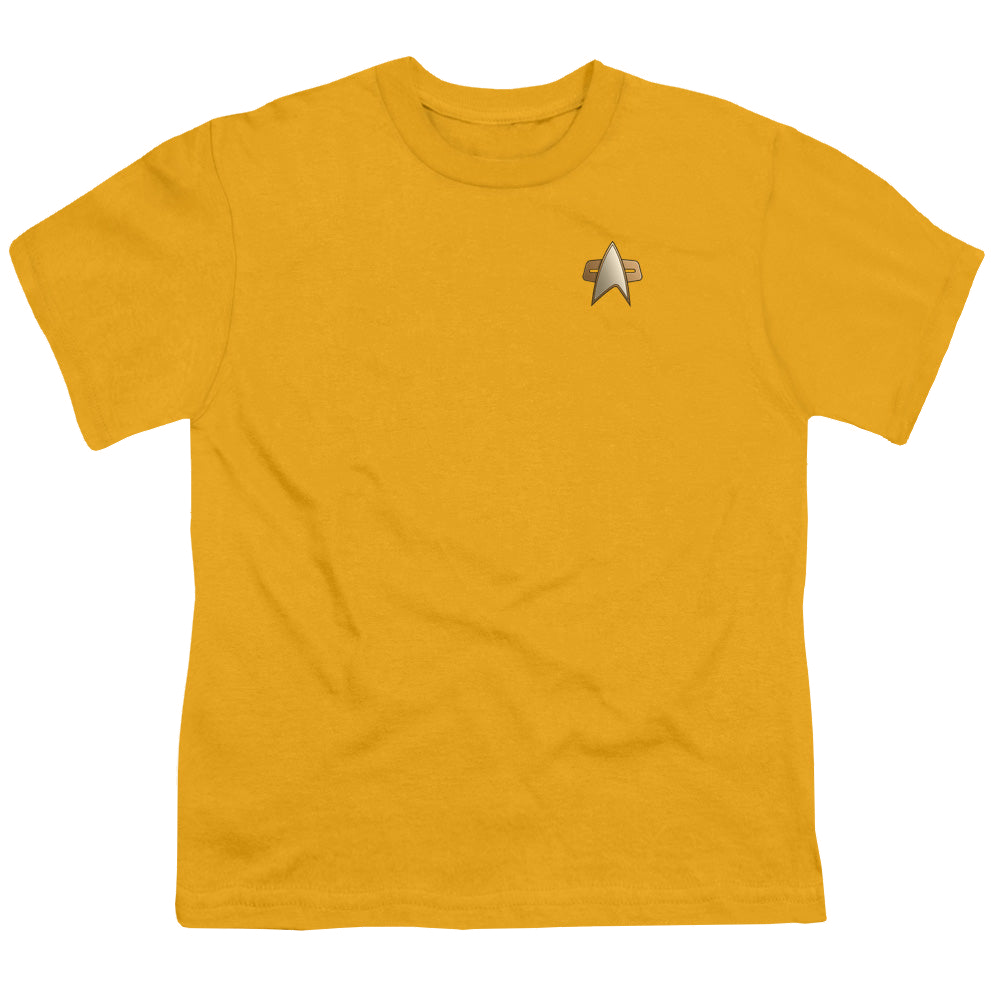 Star Trek Deep Space Nine Ds9 Engineering Emblem - Youth T-Shirt Youth T-Shirt (Ages 8-12) Star Trek   