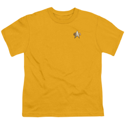 Star Trek Deep Space Nine Ds9 Engineering Emblem - Youth T-Shirt Youth T-Shirt (Ages 8-12) Star Trek   