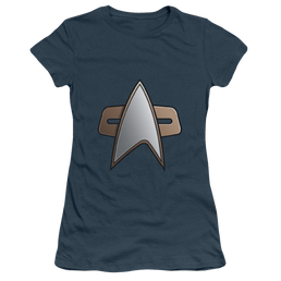 Star Trek Deep Space Nine Ds9 Science Emblem - Juniors T-Shirt Juniors T-Shirt Star Trek   